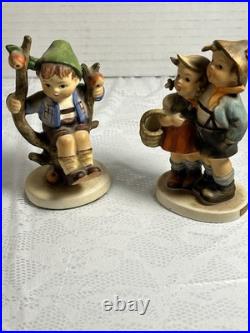 Vintage Hummel Goebel Figurines Set of 3 Children Germany TMK Hand Painted