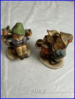 Vintage Hummel Goebel Figurines Set of 3 Children Germany TMK Hand Painted