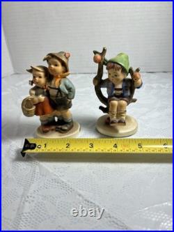 Vintage Hummel Goebel Figurines Set of 3 Children Germany TMK Hand Painted