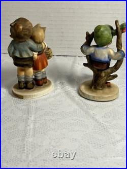 Vintage Hummel Goebel Figurines Set of 3 Children Germany TMK Hand Painted