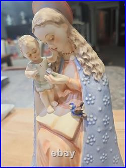 Vintage Hummel Goebel Flower Madonna with Child TMK3 Western Germany 10/1 FREE S