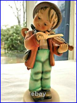 Vintage Hummel Goebel LG Little Fiddler TALL 8 TMK 5 Boy w violin excellent