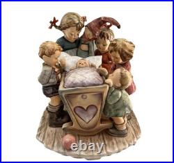 Vintage Hummel Goebel Rock-A-Bye Century Collection Figure WithBox & COA 574 #111