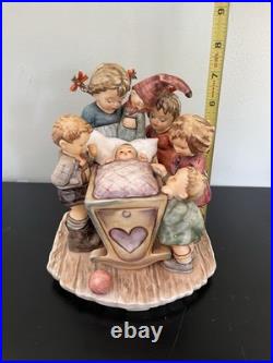 Vintage Hummel Goebel Rock-A-Bye Century Collection Figure WithBox & COA 574 #111