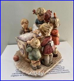 Vintage Hummel Goebel Rock-A-Bye Century Collection Figure WithBox & COA 574 #111