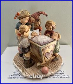 Vintage Hummel Goebel Rock-A-Bye Century Collection Figure WithBox & COA 574 #111