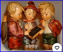 Vintage Hummel Goebel School Boys 7.5 Figurine #170/I W Germany 1967