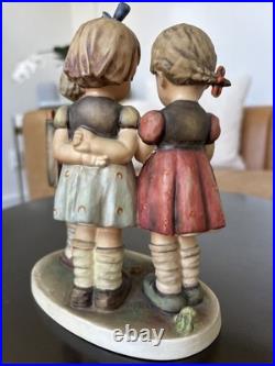 Vintage Hummel Goebel School Girls Knitting 177/1 Figurine, 7.5tall