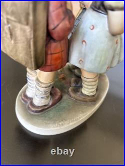 Vintage Hummel Goebel School Girls Knitting 177/1 Figurine, 7.5tall