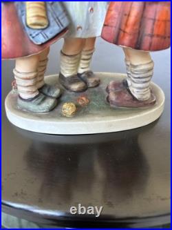 Vintage Hummel Goebel School Girls Knitting 177/1 Figurine, 7.5tall