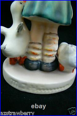 Vintage Hummel Goebel W Germany Porcelain Be Patient girl Figurine 4.5 197 1948