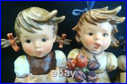 Vintage Hummel Porcelain Figurine We Wish You The Best #209 Goebel W Germany Box