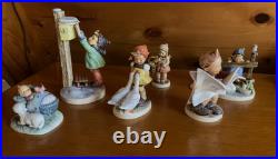 Vintage Lot Of 6 Goebel Hummels West Germany Figurines Full Bee