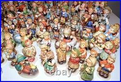 Vintage Lot of 80 Goebel Hummel Figurines Mid 1960's to 2004 Excellent