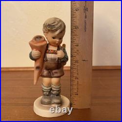 Vintage MJ Hummel Figurine #80 Little Scholar Boy 5.5 Inch Goebel Germany