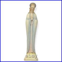 Vintage MJ Hummel Goebel Virgin Mary Porcelain Statue # 45/1 West Germany