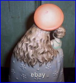 Vintage M. J. Hummel Goebel Figurine Flower Madonna Mary & Baby Jesus #10/1