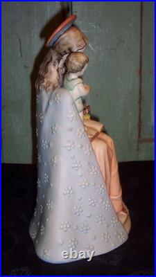 Vintage M. J. Hummel Goebel Figurine Flower Madonna Mary & Baby Jesus #10/1