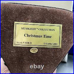 Vintage Musikfest Collection Hummel Goebel Christmas Time 1038D And 2106