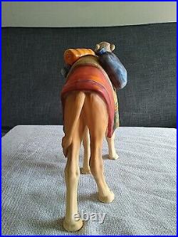Vintage RARE Goebel Hummel Nativity Standing Camel 8.5 Tall Beautiful Condition