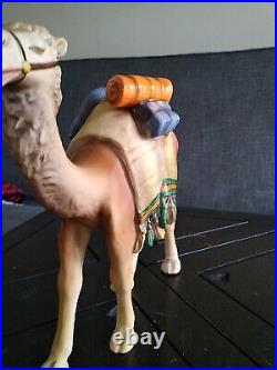 Vintage RARE Goebel Hummel Nativity Standing Camel 8.5 Tall Beautiful Condition