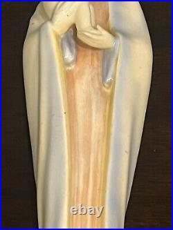 Vintage Rare 1950 Goebel Hummel Mary & Jesus Wall Hanging Statue 13 Signed 13D