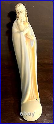 Vintage Rare 1950 Goebel Hummel Mary & Jesus Wall Hanging Statue 13 Signed 13D