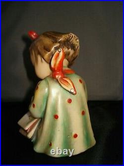 Vintage Rare Goebel Hummel Bookworm Figurine #8 Made in U. S. Zone Germany