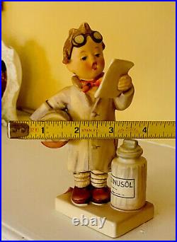 Vintage Rare Hummel Figurine Little Pharmacist Rx In German #322 Tmk 5, 5 3/4