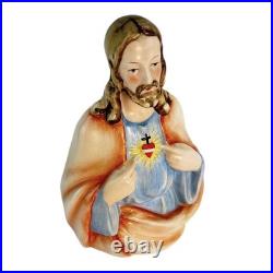 Vintage Sacred Heart of Jesus Porcelain Figurine Hummel Goebel Germany 1957