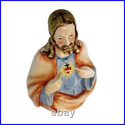 Vintage Sacred Heart of Jesus Porcelain Figurine Hummel Goebel Germany 1957