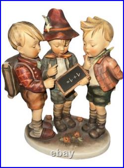 Vintage School Boys Goebel Hummel Figurine #170/III TMK-3