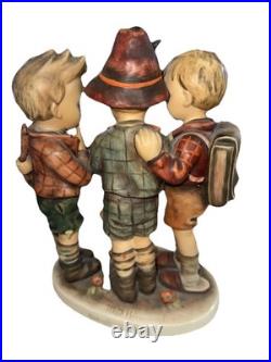 Vintage School Boys Goebel Hummel Figurine #170/III TMK-3
