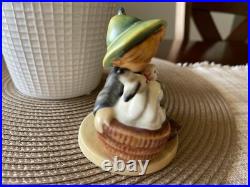 Vintage TMK-1 Mint Condition Goebel Hummel Boy Rabbits Cottagecore