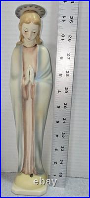 Vintage Virgin Mary Goebel Praying Hummel Figurine 45/0 Hand Painted READ