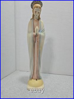 Vintage Virgin Mary Goebel Praying Hummel Figurine 45/0 Hand Painted READ