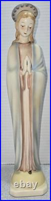Vintage Virgin Mary Goebel Praying Hummel Figurine 45/0 Hand Painted READ