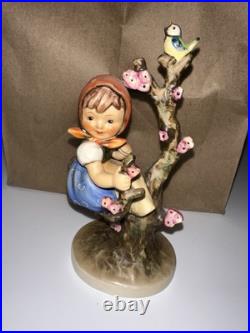 Vintage W. Germany HUMMEL Goebel APPLE TREE GIRL Porcelain Figurine- 6