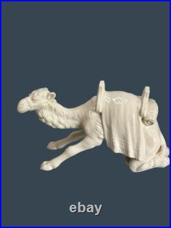 Vintage White Goebel Hummel Kneeling Nativity Camel TMK2 Full Bee Germany 9 Vintage White Goebel Hummel Kneeling Nativity Camel TMK2 Full Bee Germany 9