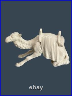 Vintage White Goebel Hummel Kneeling Nativity Camel TMK2 Full Bee Germany 9 Vintage White Goebel Hummel Kneeling Nativity Camel TMK2 Full Bee Germany 9
