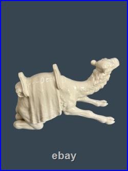Vintage White Goebel Hummel Kneeling Nativity Camel TMK2 Full Bee Germany 9