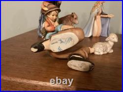 Vtg 1951 Large GOEBEL/HUMMEL 13 Pc Porcelain Nativity Set #214 W. Germany Vtg 1951 Large GOEBEL/HUMMEL 13 Pc Porcelain Nativity Set #214 W. Germany