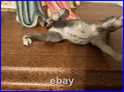 Vtg 1951 Large GOEBEL/HUMMEL 13 Pc Porcelain Nativity Set #214 W. Germany Vtg 1951 Large GOEBEL/HUMMEL 13 Pc Porcelain Nativity Set #214 W. Germany