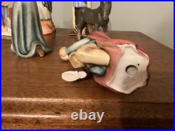 Vtg 1951 Large GOEBEL/HUMMEL 13 Pc Porcelain Nativity Set #214 W. Germany Vtg 1951 Large GOEBEL/HUMMEL 13 Pc Porcelain Nativity Set #214 W. Germany