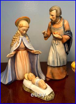 Vtg 1951 Large-Sized GOEBEL/HUMMEL 11-Pc Porcelain Nativity Set #214 W. Germany Vtg 1951 Large-Sized GOEBEL/HUMMEL 11-Pc Porcelain Nativity Set #214 W. Germany