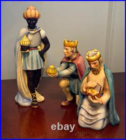 Vtg 1951 Large-Sized GOEBEL/HUMMEL 11-Pc Porcelain Nativity Set #214 W. Germany Vtg 1951 Large-Sized GOEBEL/HUMMEL 11-Pc Porcelain Nativity Set #214 W. Germany