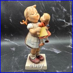 Vtg 1955 Kiss Me W. Goebel W. Germany TMK-4 Hummel Porcelain Figurine #311