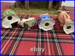 Vtg 8 Pc Set WithManager GOEBEL Hummel Nativity Standing W Germany HX323E 1965