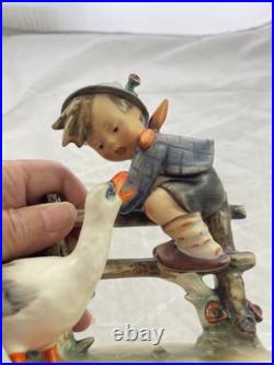 Vtg Barn Yard Hero W Goebel Hummel Figurine Germany Full Bee 195/1 6