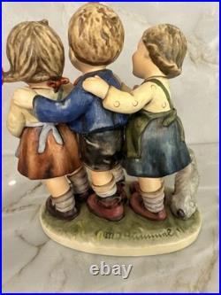 Vtg Follow the Leader Goebel Hummel 7 Figurine #369, TMK-5W. Germany Dog